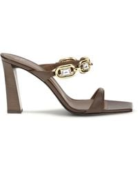Giuseppe Zanotti - Muse Mules Sandals Calf Leather Bos Taurus - Lyst