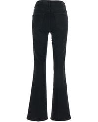 Mother - Jeans Mid Rise Flared Denim - Lyst
