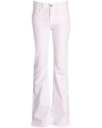 Emporio Armani - Logo-patch Flared Jeans - Lyst