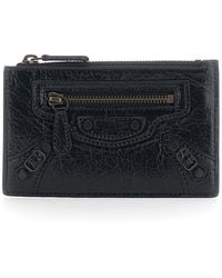 Balenciaga - Cardholder Le City Long Leather Accessory - Lyst