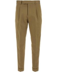 PT01 - Cappuccino Stretch Cotton Pant - Lyst