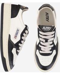 Autry - Sneakers Medalist Low Leather Leather/Rubber Trainers - Lyst
