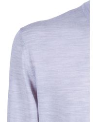 Fedeli - Crew-Neck L-S Knitted Sweater Virgin Wool Crewneck - Lyst