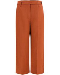 Brunello Cucinelli - Cigarette Pants - Lyst