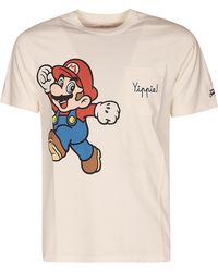 Mc2 Saint Barth - Austin Embroidered Mario T-shirt - Lyst