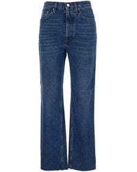 TOTEME - Organic Cotton Denim Jeans - Lyst