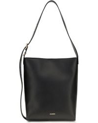 Jil Sander - Cannolo Leather Shoulder Bag - Lyst