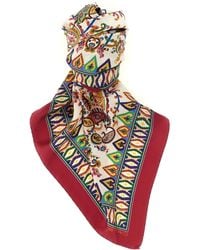 Etro - Floral Paisley Scarf - Lyst