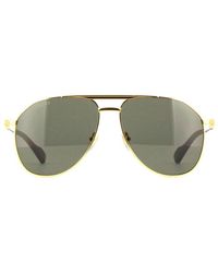 Gucci - Sunglasses Aviator Full Rim, Frame And Lens Gg1220S001 - Lyst