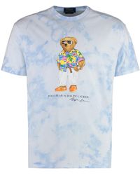 Polo Ralph Lauren - Cotton Crew-Neck T-Shirt - Lyst