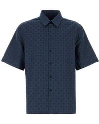 Givenchy - Embroidered Denim Shirt For - Lyst