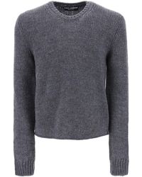 Dolce & Gabbana - Wool And Alpaca Sweater - Lyst