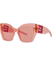 Givenchy - Sunglasses Square Full Rim, Transparent Frame And Lens Gv40096U42S - Lyst