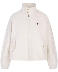 Ralph Lauren - Cotton Canvas Jacket - Lyst