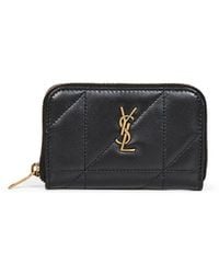 Saint Laurent - Nappa Leather Jamie Coin Purse - Lyst