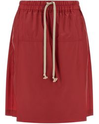 Rick Owens - Polyester Bermuda Shorts - Lyst