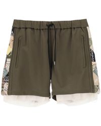 Children of the discordance - Jersey Shorts With Bandana Bands - Lyst