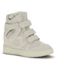 Isabel Marant - Wedge Leather Sneakers Im3-Gz - Lyst