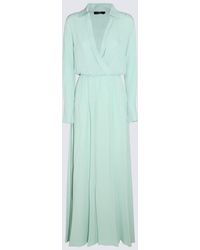 FEDERICA TOSI - Light Silk Blend Long Dress - Lyst