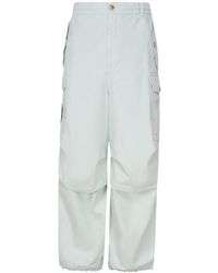 Marni - Cargo Trousers With Draping - Lyst