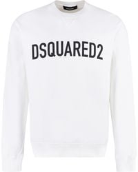 DSquared² - Cotton Crew-Neck Sweatshirt - Lyst