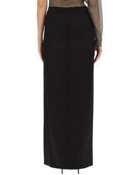 Genny - Skirt With Slit - Lyst