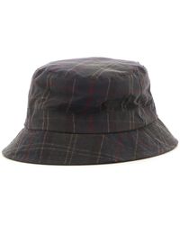 Barbour - Tartan Printed Bucket Hat - Lyst