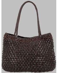 Dragon Diffusion - Santa Croce Cactus Leather Shoulder Bag - Lyst