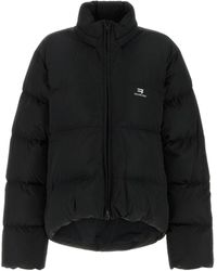 Balenciaga - Down Jacket With Zip And Logo - Lyst