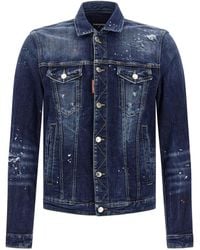 DSquared² - 'Dan Jean' Jacket - Lyst