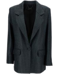 FEDERICA TOSI - Single-Breasted Jacket With A Single Button - Lyst
