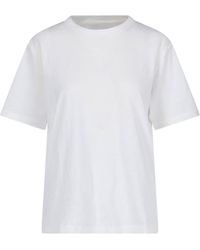 KHAITE - Mae T-Shirt, Cotton, Crew Neck - Lyst