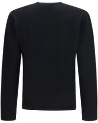Valentino - Sweater Virgin Wool With Intarsia V Detail Fleece Ovis Aries - Lyst