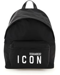 DSquared² - Icon Nylon Backpack - Lyst