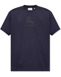 Burberry - Tempah T-shirt With Logo - Lyst