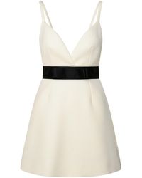Dolce & Gabbana - White Virgin Wool Blend Dress - Lyst