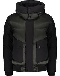 ジャケット MOORER Pastel Light-Blue Fabric Fuente Down Jacket Moorer Alec-S3C Padded Jacket | Blue | FARFETCH