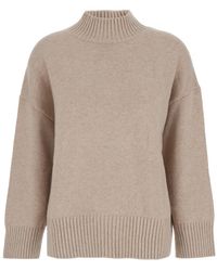 Le Plain - Turtleneck Sweater With Dropped Shoulder - Lyst