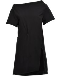 Courreges - Logo Embroidery Dress - Lyst