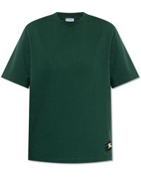 Burberry - Patched T-Shirt - Lyst