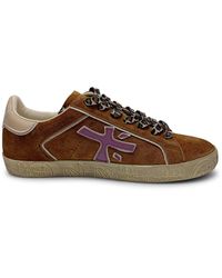 Premiata - Steven D Lace-up Leather Sneakers - Lyst
