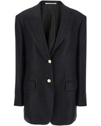 Tagliatore - Jacket With Pointed Lapels - Lyst