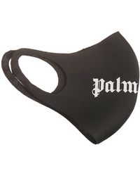 Palm Angels Logo Mask - Black