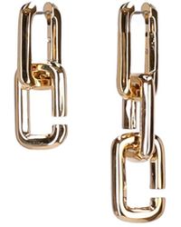 Marc Jacobs - The J Marc Chain Gold Earrings - Lyst