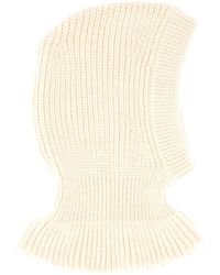 Lemaire - Wool And Alpaca Blend Hood Acrylic Hat - Lyst