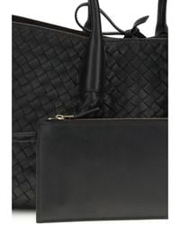 Bottega Veneta - Tote Bag Pinacoteca Calfskin Calf Leather Shoulder - Lyst