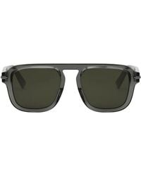 Dior - Sunglasses Square Full Rim, Frame And Lens Blacksuits15F45C0 - Lyst