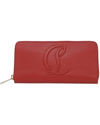 Christian Louboutin - By My Side Calf Leather Wallet - Lyst