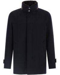 Herno - Car Coat Cashmere - Lyst