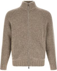 Brunello Cucinelli - Cashmere And Silk Cardigan - Lyst